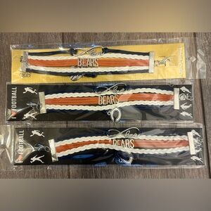 Chicago Bears bracelets - Pack of 3